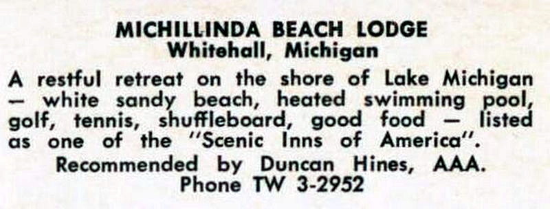 Michillinda Lodge - Vintage Postcard